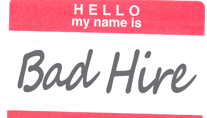 Higher Education Recruitment - Bad Hire