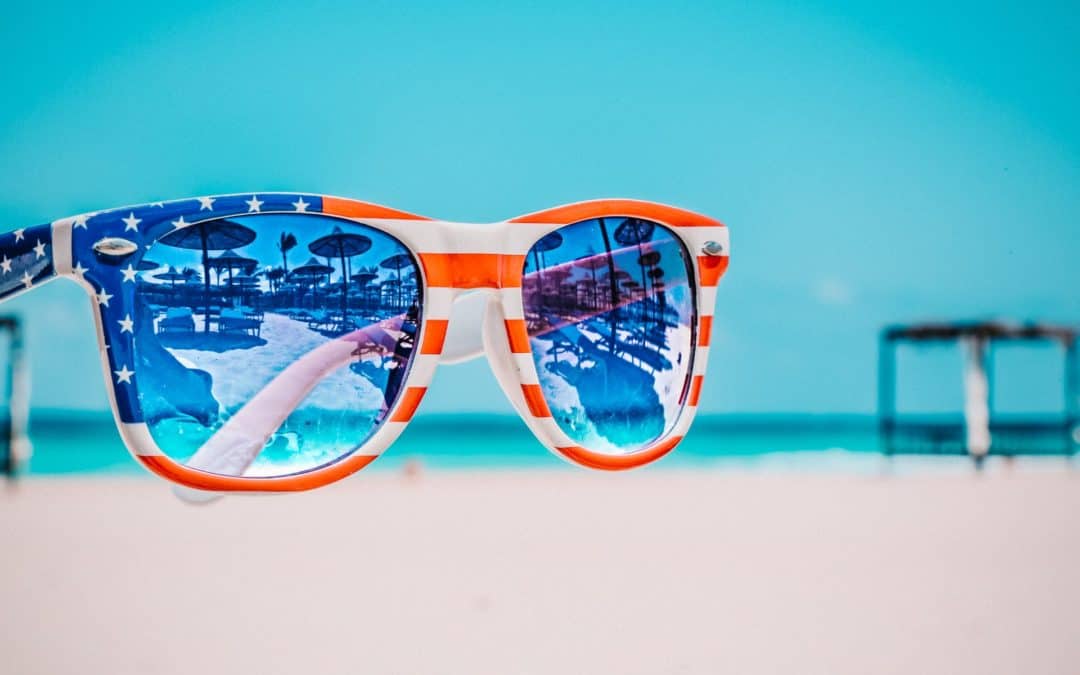 Glasses on beach - Executive search firm